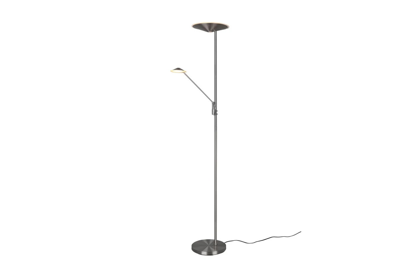 Brantford LED Golvlampa borstad stål - stål