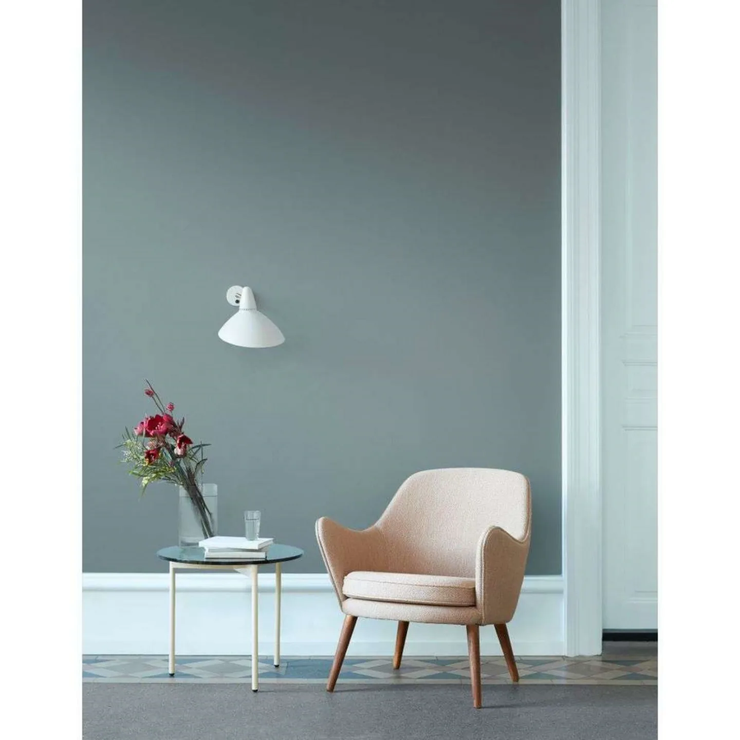 Lightsome Wandleuchte, warmweiß - Warm Nordic - Wohnzimmer - Skandinavisch - Metall - Einflammig