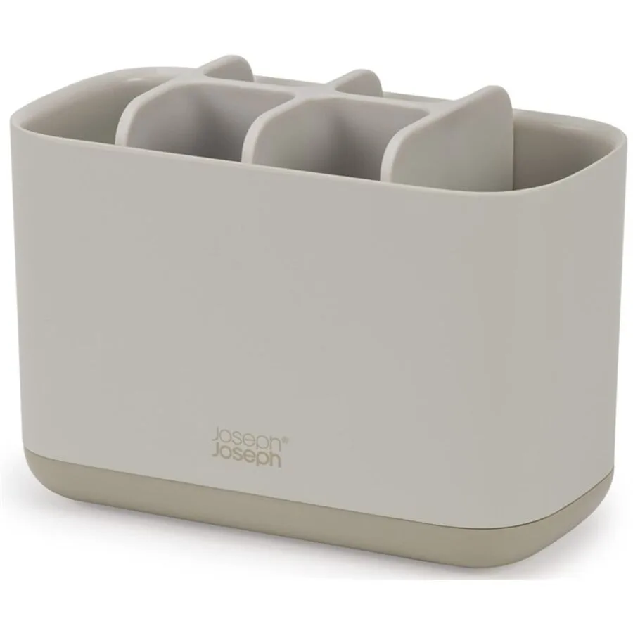 Zahnbecher Joseph Joseph Beige Kunststoff 12.8 cm - Farbe: ecru - Material: ABS Kunststoff
