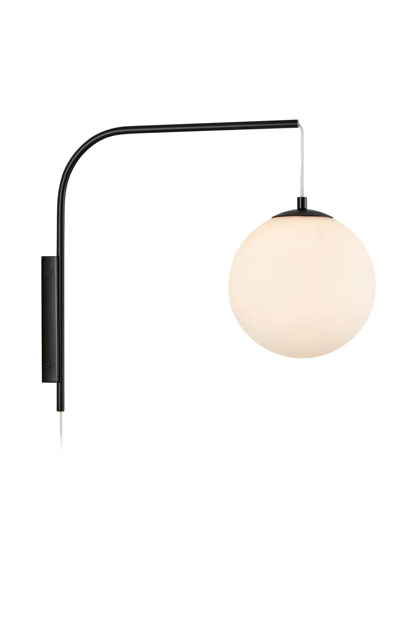 Dione Wandleuchte Schwarz