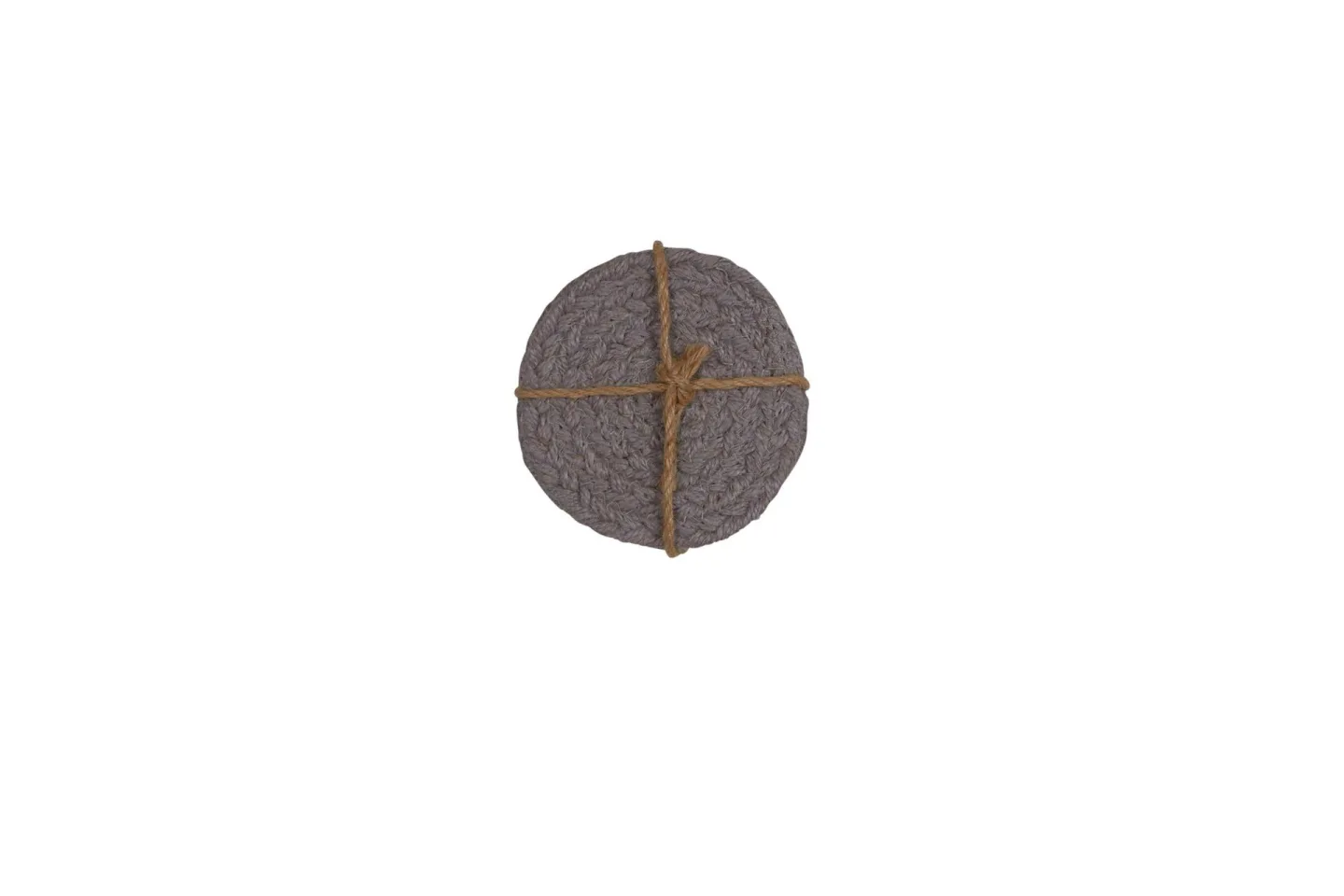 Sigge Glasunderlägg 10 cm - Grå