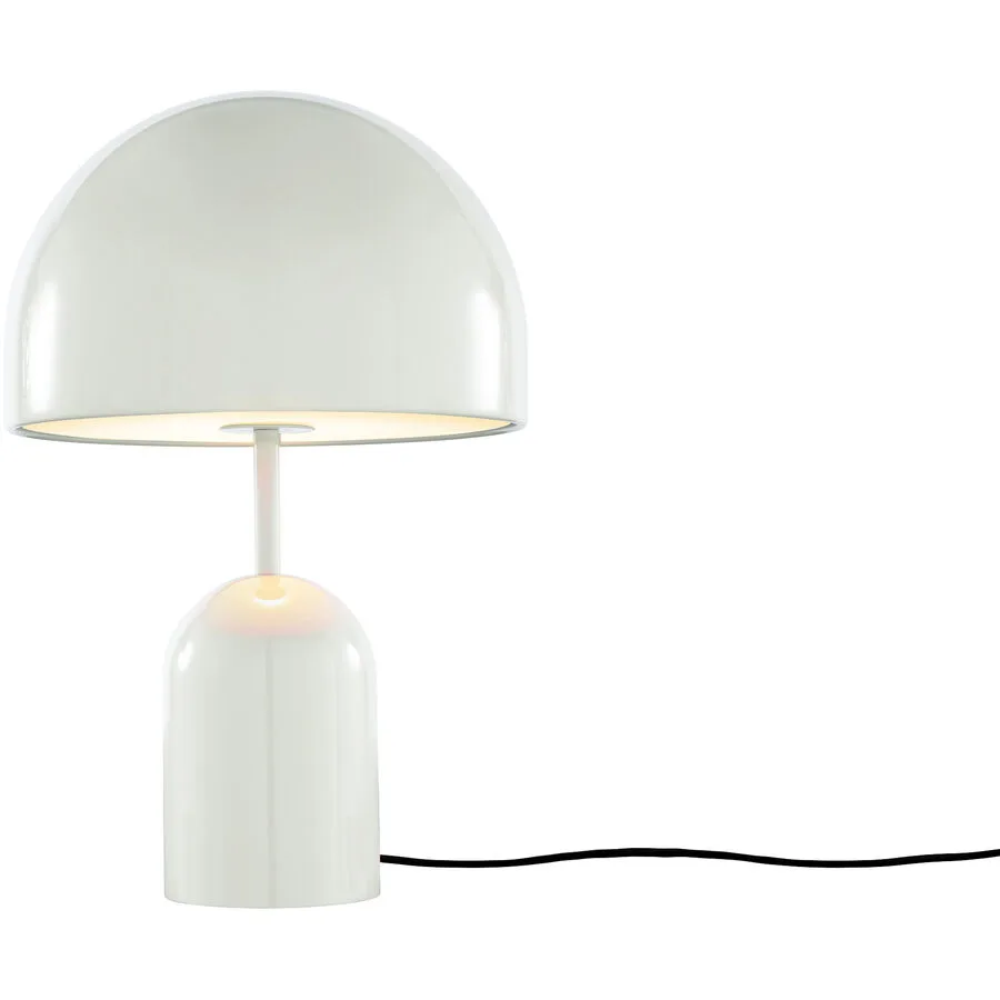 Bell Portable Tischleuchte H28 IP44 Grey - Tom Dixon - Wohnzimmer - Design - Kunststoff - Einflammig