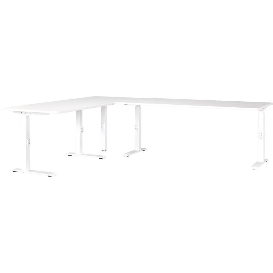 Schreibtisch Zayn weiss Holzwerkstoff B 240 T 220 cm