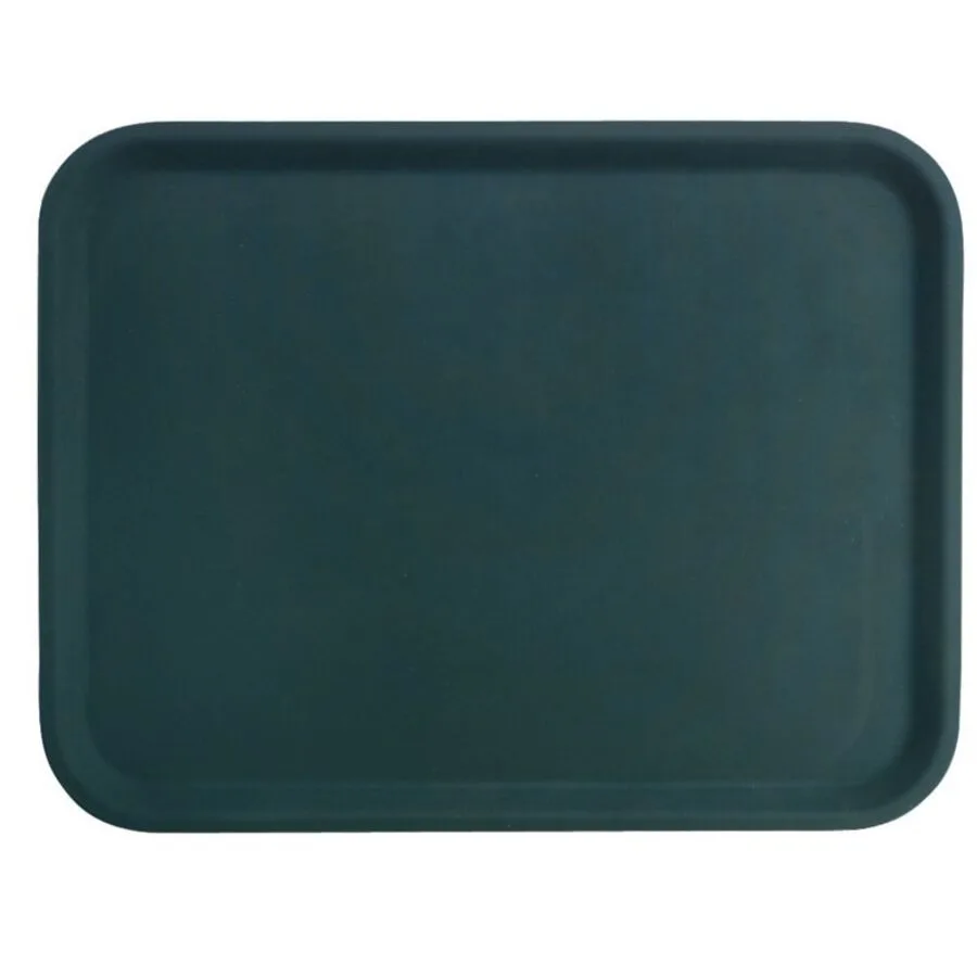Tablett Piazza Schwarz Kunststoff 53 cm 37 cm