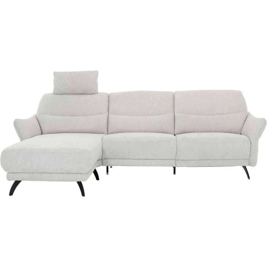 Ecksofa Nufenen Beige Polyester 256 cm 156 cm