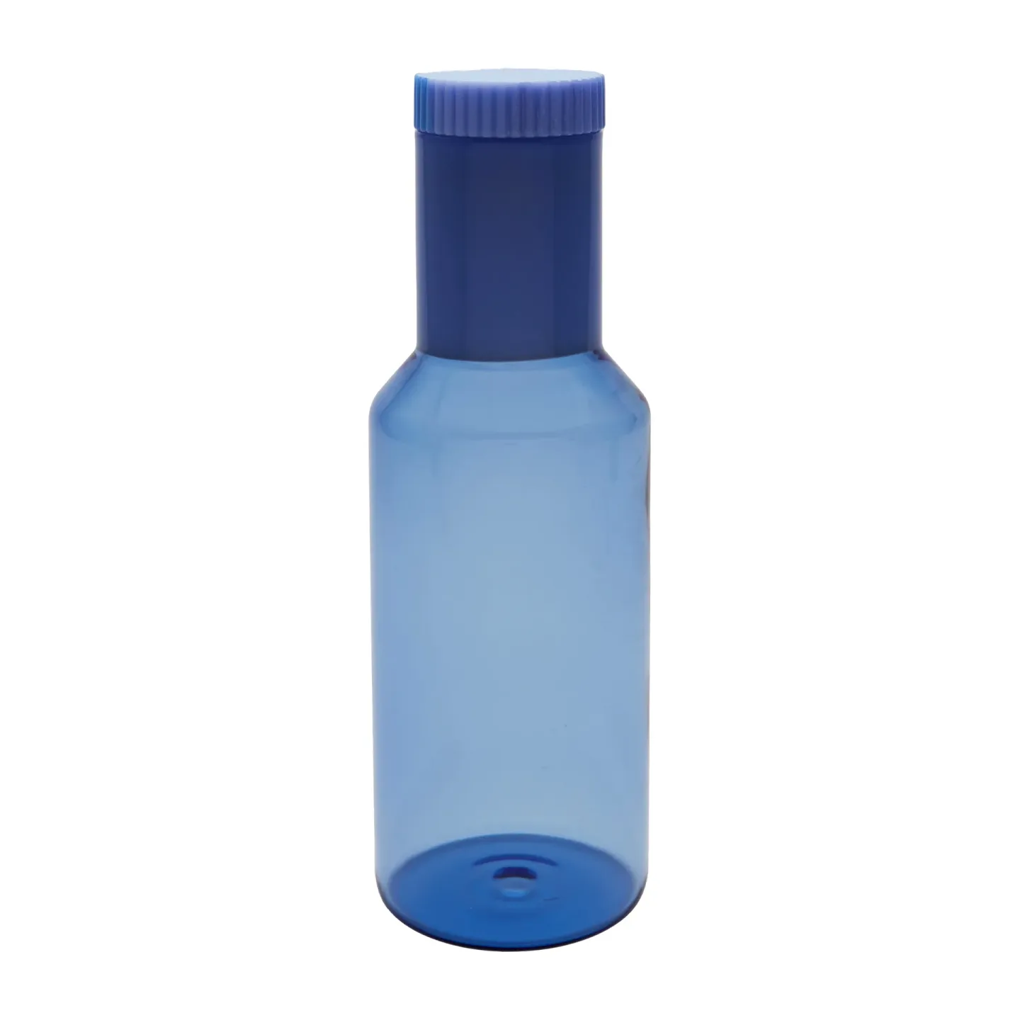 Design Letters Design Letters Glaskaraffe Tube 1 l Blue/Milky Blue