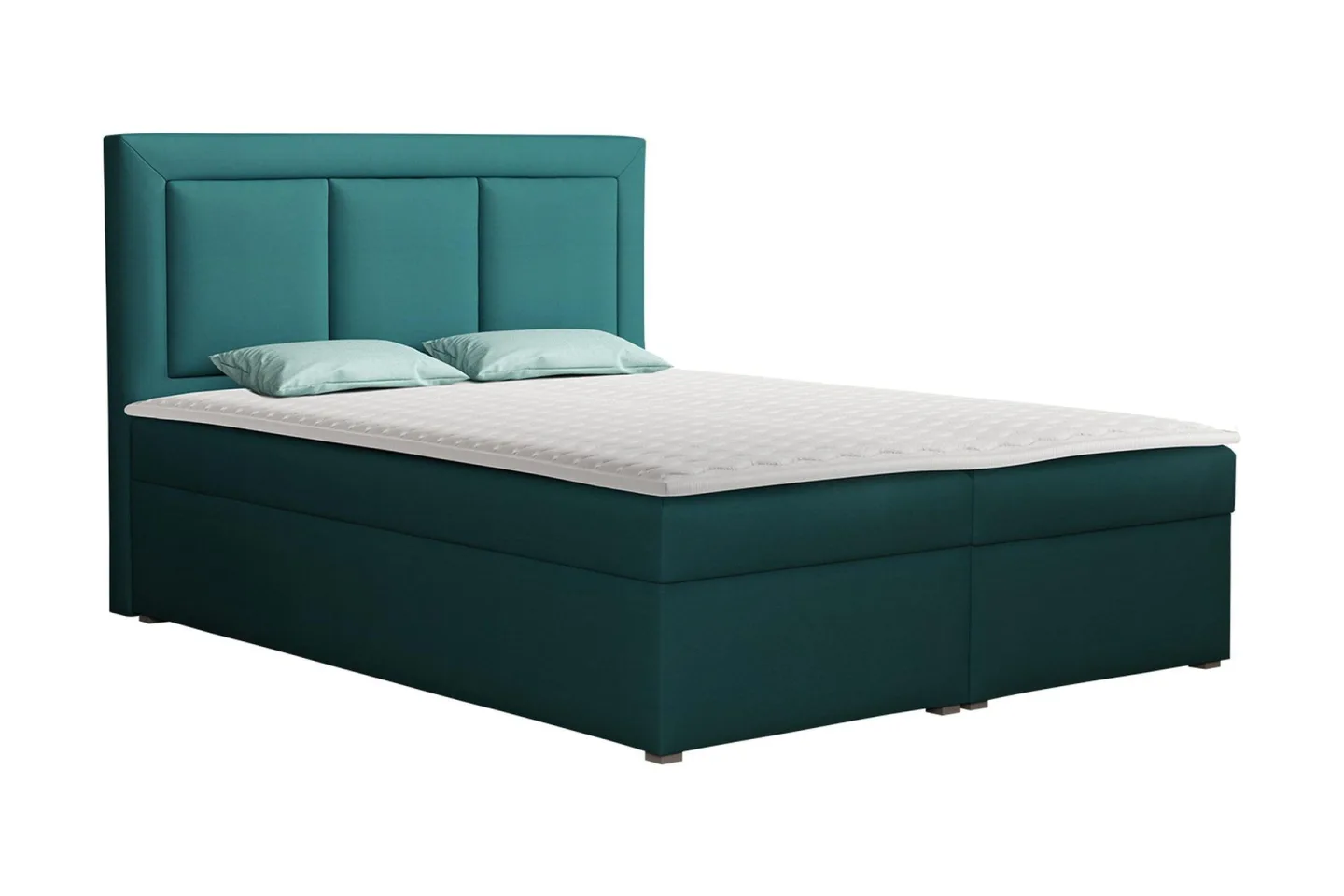 Moden Kontinentalsäng 180x215cm LED-belysning - Beige