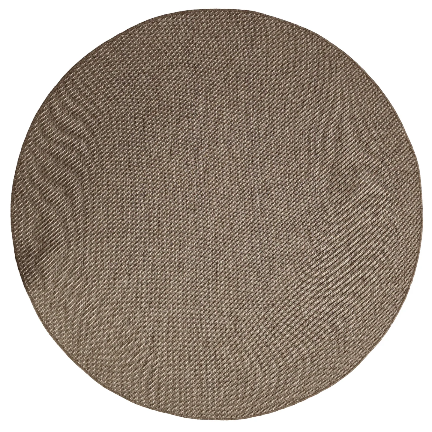 Rundt teppe - Indoor/Outdoor Bennett (beige) (Størrelse: Ø 200 cm)