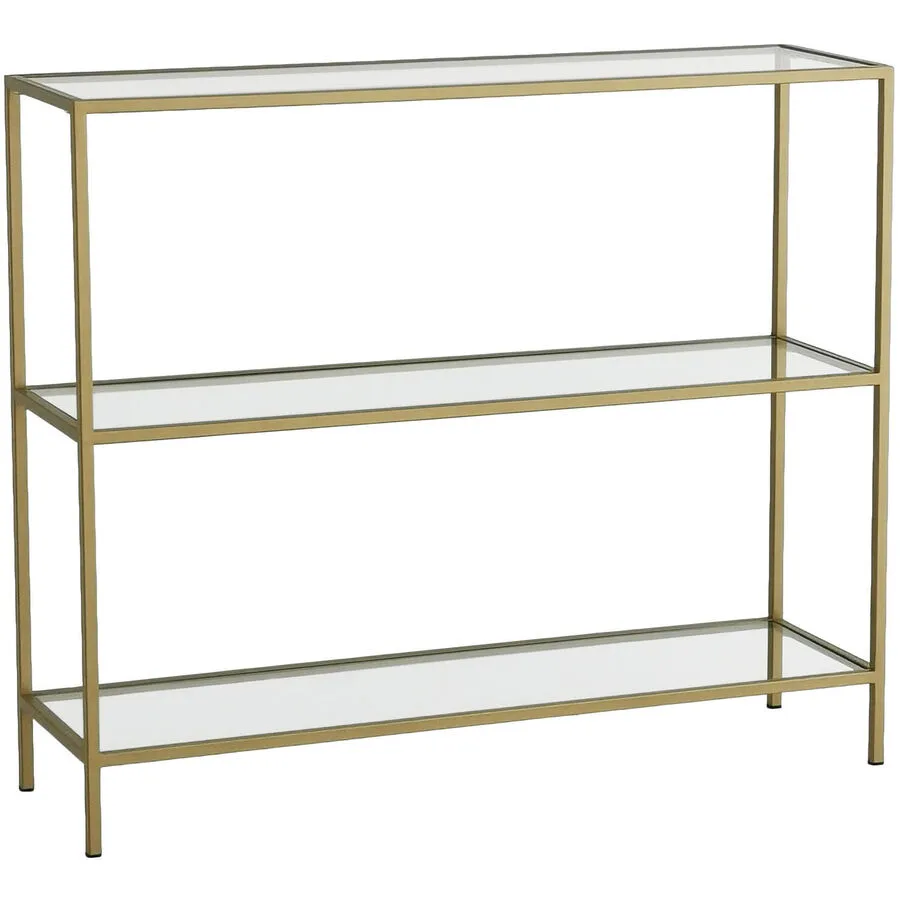 Kommode Yemek Gold Glas 85 cm 30 cm