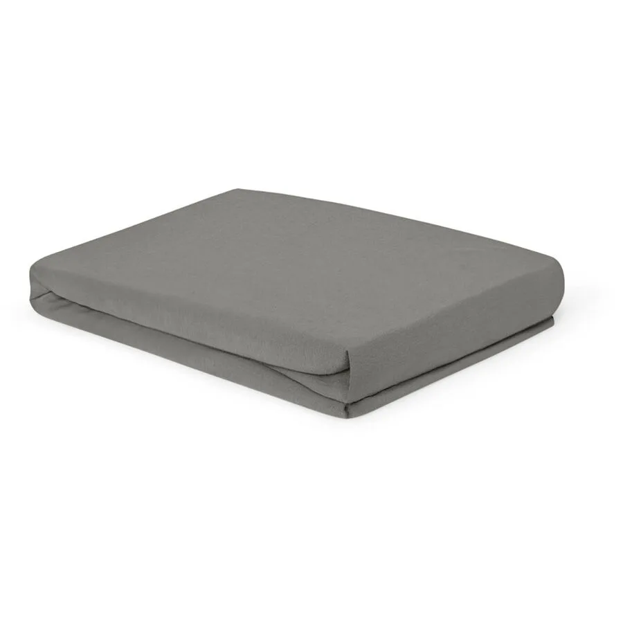 Living Home Fixleintuch Albany Chrome Baumwolle 160 x 200 cm