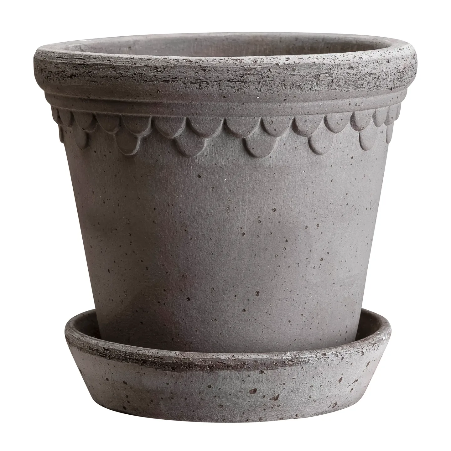 Bergs Potter Københavner Blumentopf Ø12cm Grau
