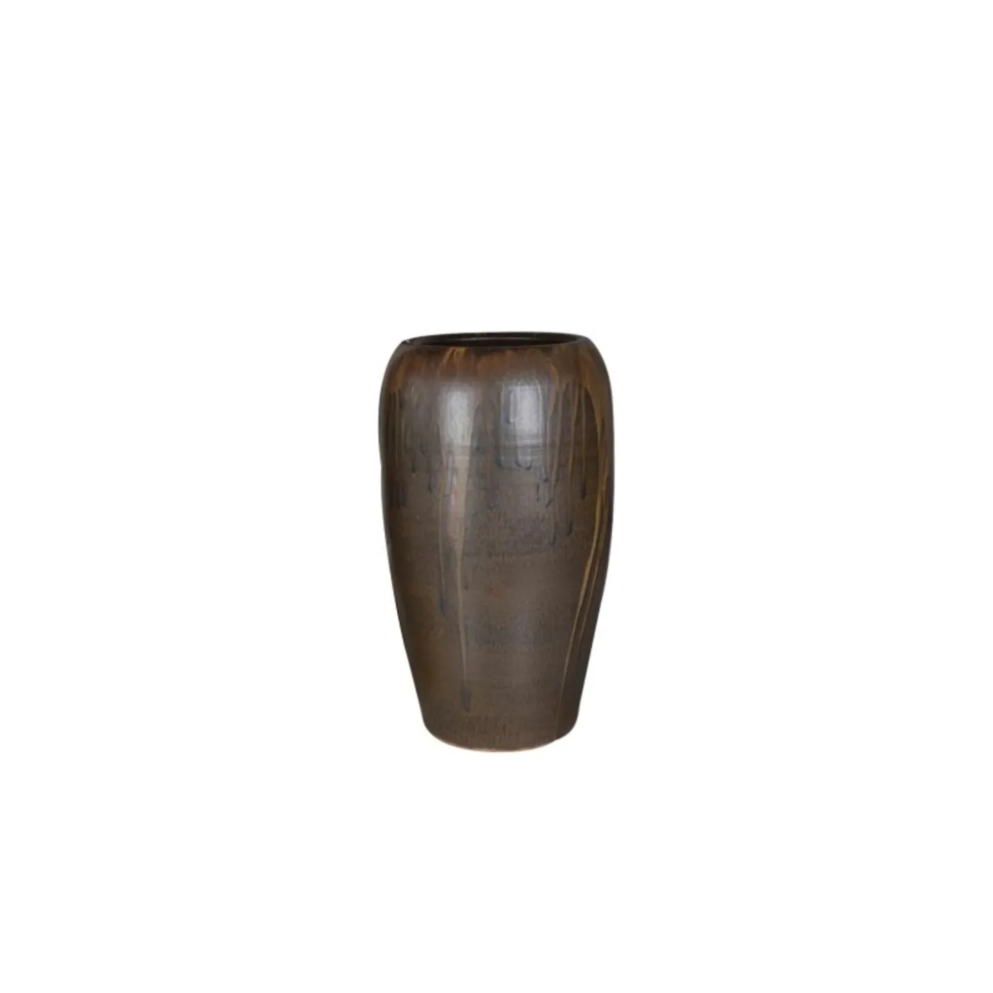 Decofinder Vase Ivana, Keramik, Sepia | Schubiger Möbel