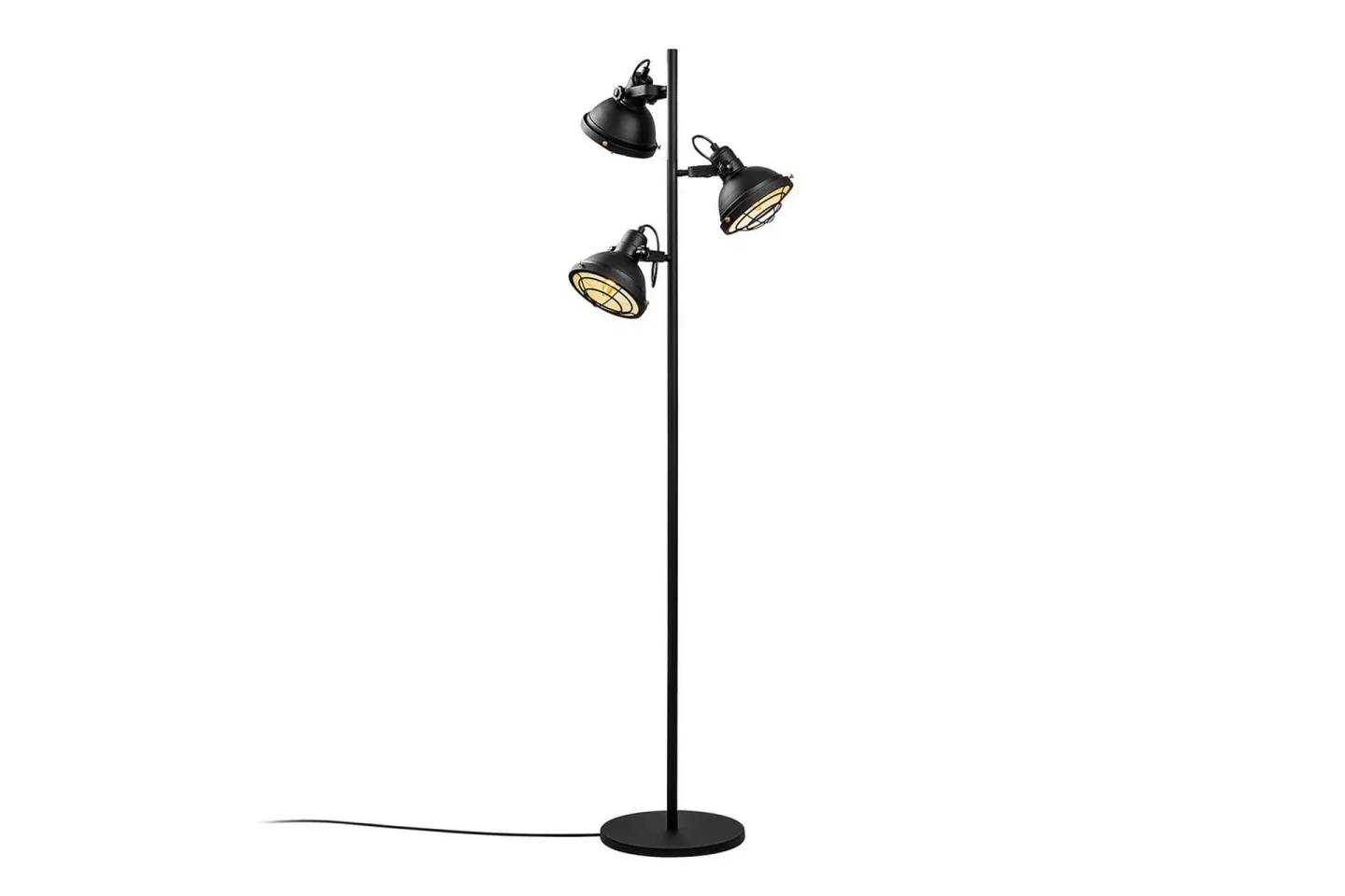 Vägglampa Vellor Svart - Svart