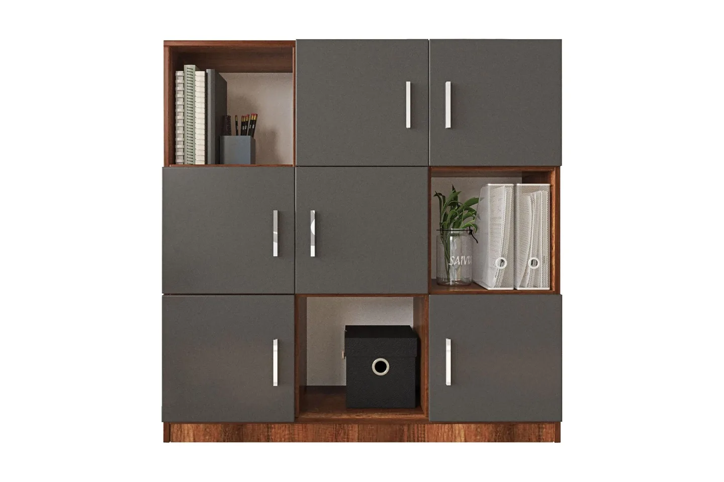 Celtigar Highboard 38x120 cm - Teak/Antracit