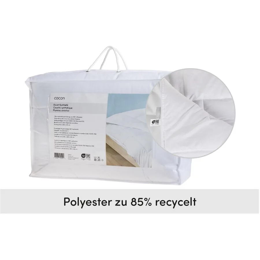Duvet COCON Weiss Polyester B 200 cm Polyester