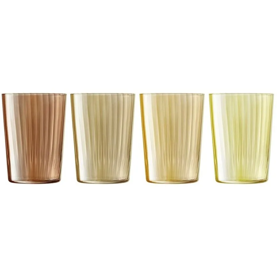 LSA International Kelch-Set Gems Bernstein Glas H 12 cm 0.56 l 4 Stk