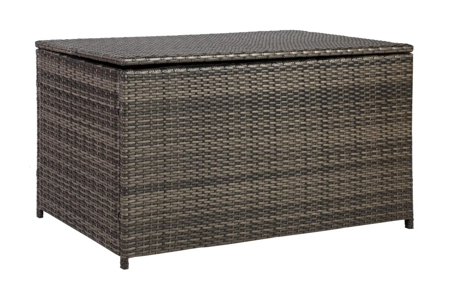 Kuddbox WICKER 122x52xH62cm brun -