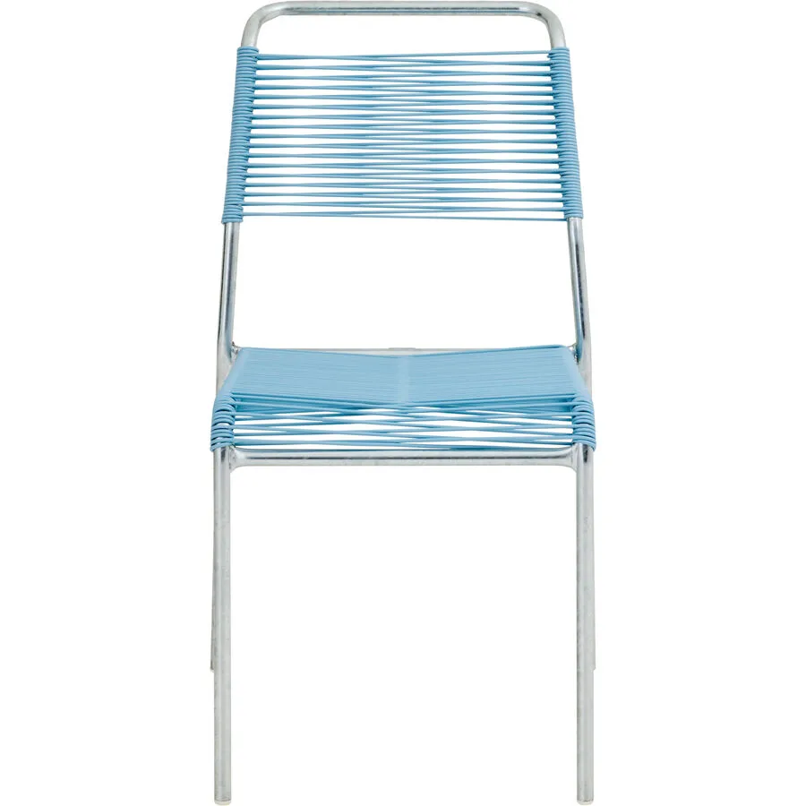 Schaffner Gartenstuhl Jura pastellblau Kunststoff - Schweizer Möbelhersteller