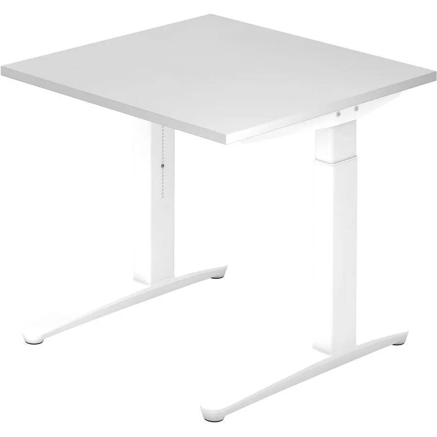 Schreibtisch Office weiss Holzwerkstoff B 80 T 80 cm