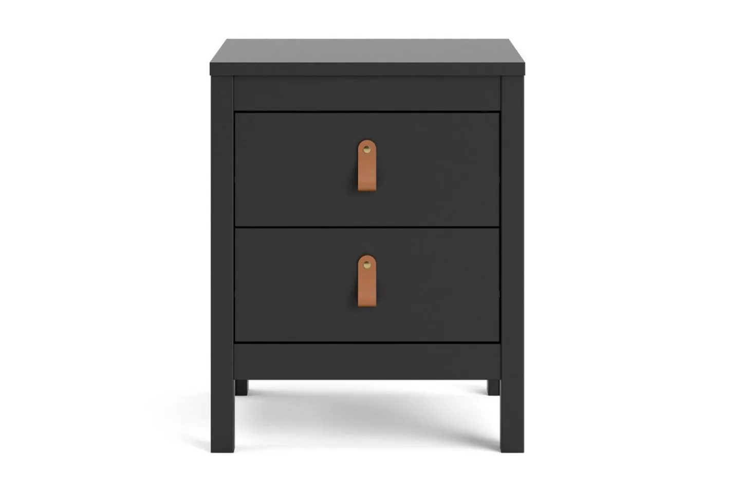 Vallvidera Sängbord 44 cm - Svart