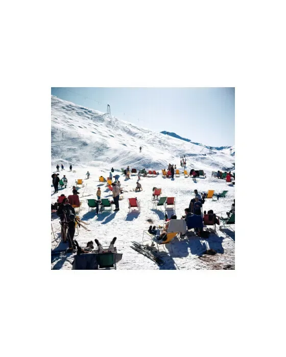 Skiers at Verbier