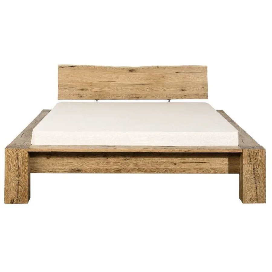 Modular Bett Emilia Sumpfeiche Holz 140 x 200 cm
