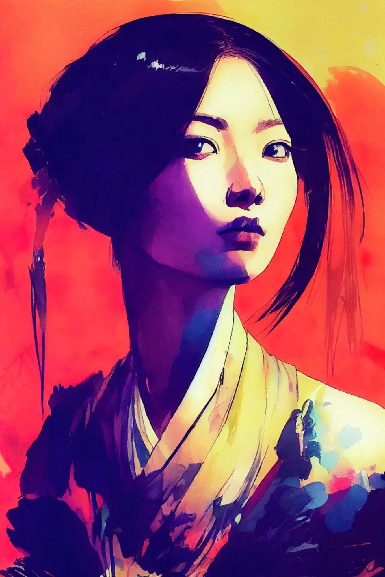 image LAND Canvas Asia Girl | Schubiger Möbel