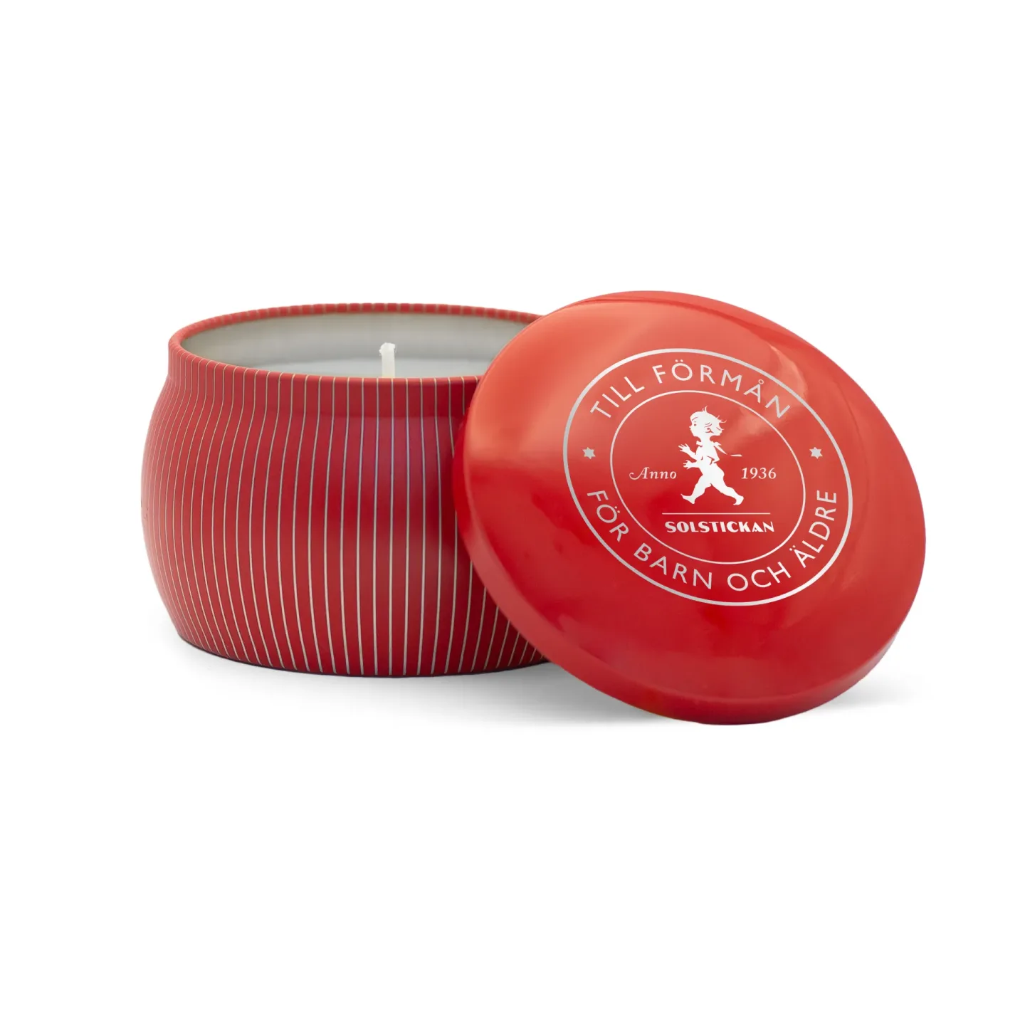 Solstickan Design Solstickan Duftkerze 25 h Rot-Zimt & Orange