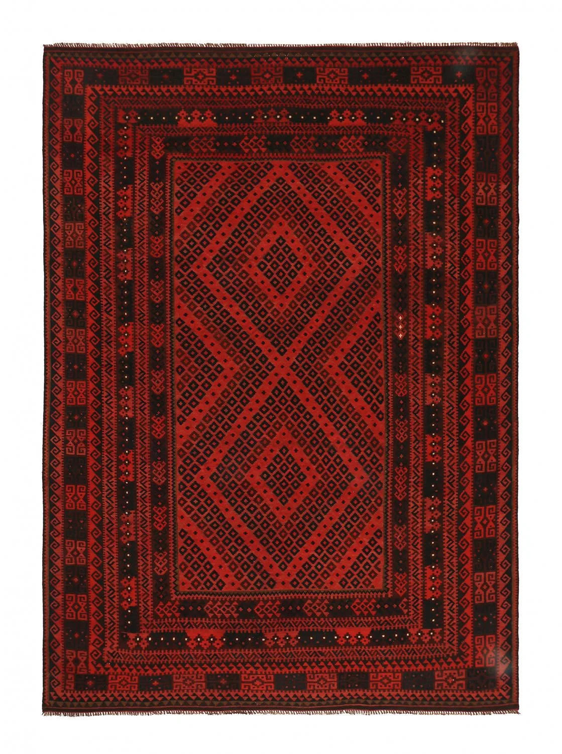 Orientalsk kelimteppe 397 x 280 cm (Størrelse: 397 x 280 cm)
