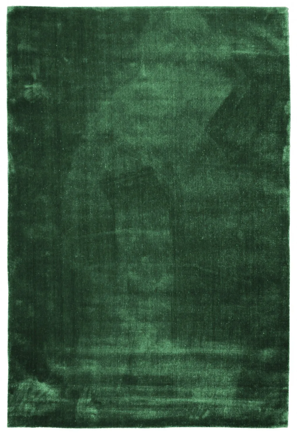 Recycled PET with viscose look (grønn) (Størrelse: 240 x 340 cm)