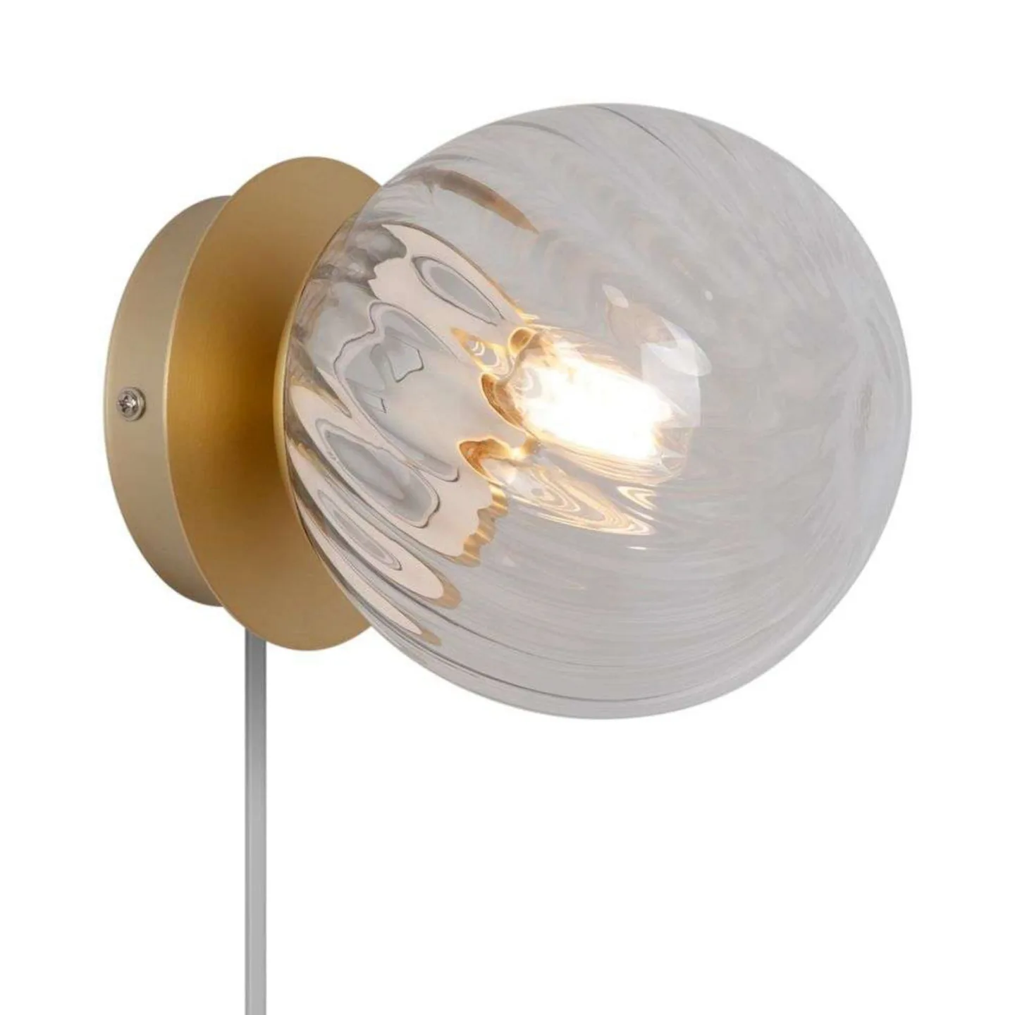 Chisell Væglampe Brass - Nordlux - Stue - Glas