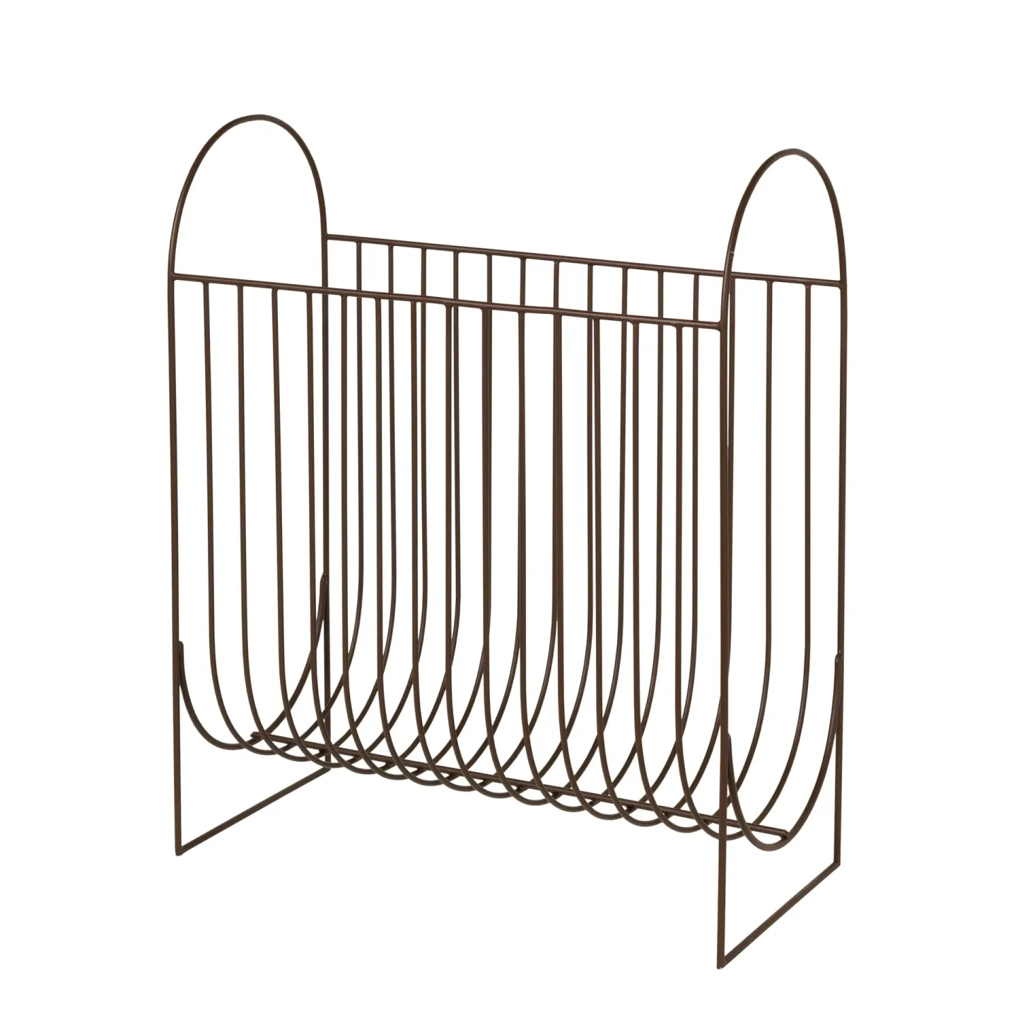 Broste Copenhagen Maggie Magazinhalter Puce aubergine
