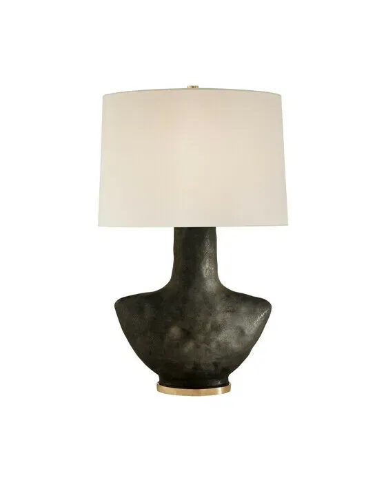 Armato Table Lamp Black/Linen