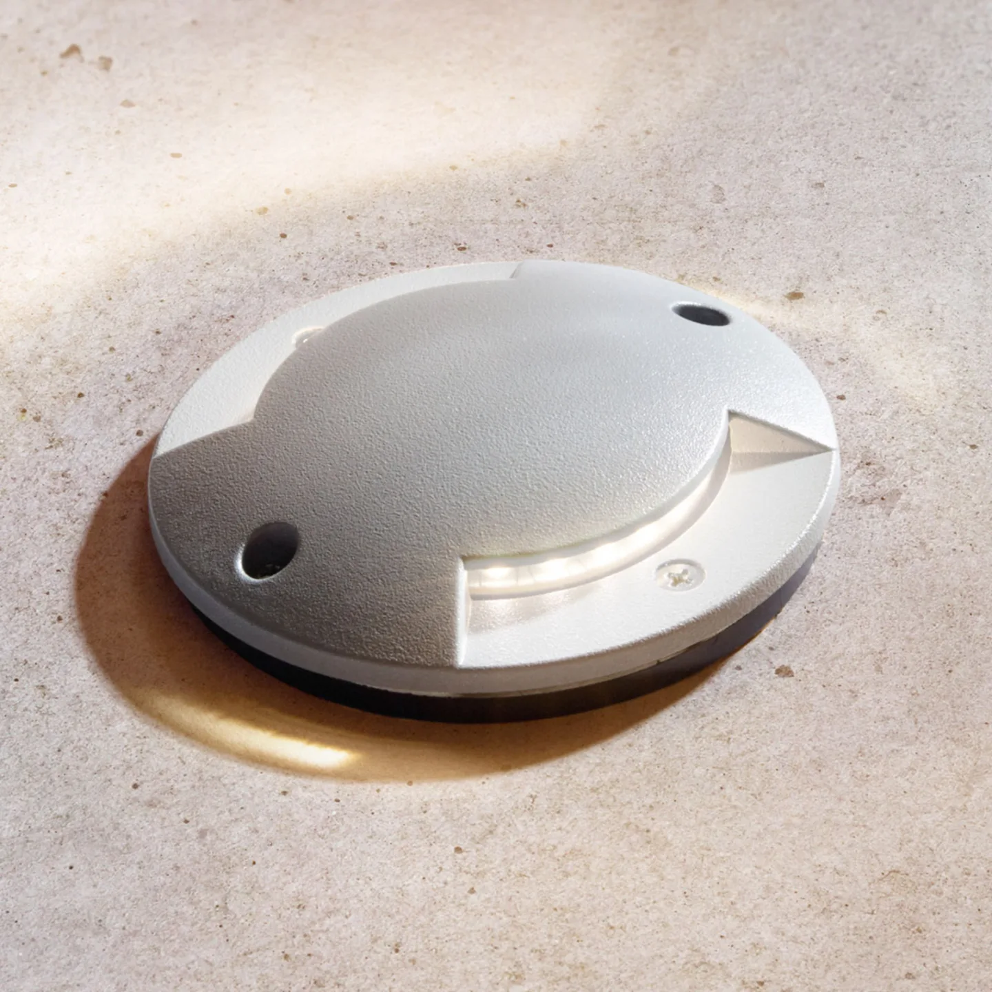 Nandita LED Erd Spot IP65 Silver - Lindby - Terrasse - Modern - Metall - Rund