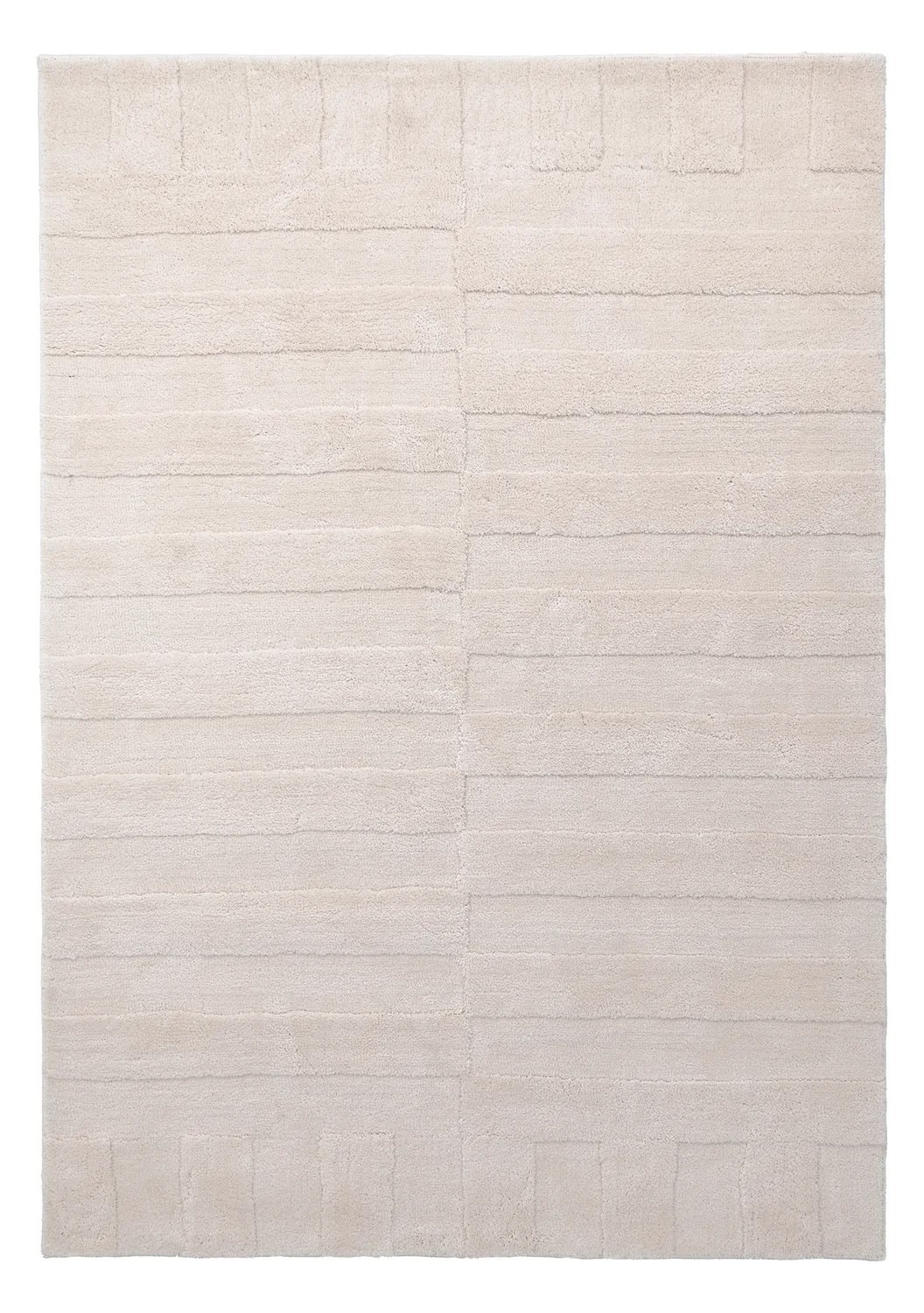 Ryetepper - Paxos (krem) (Størrelse: 160 x 230 cm)