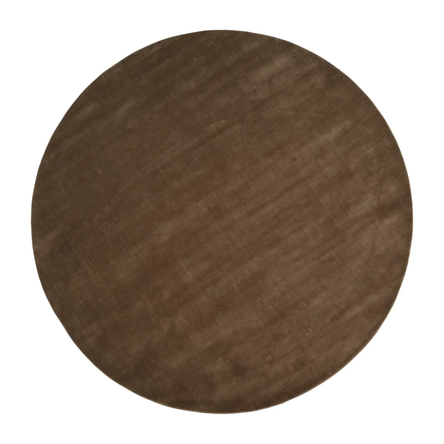 Linie Design Halo Cloud Wollteppich rund Moss, Ø250 cm