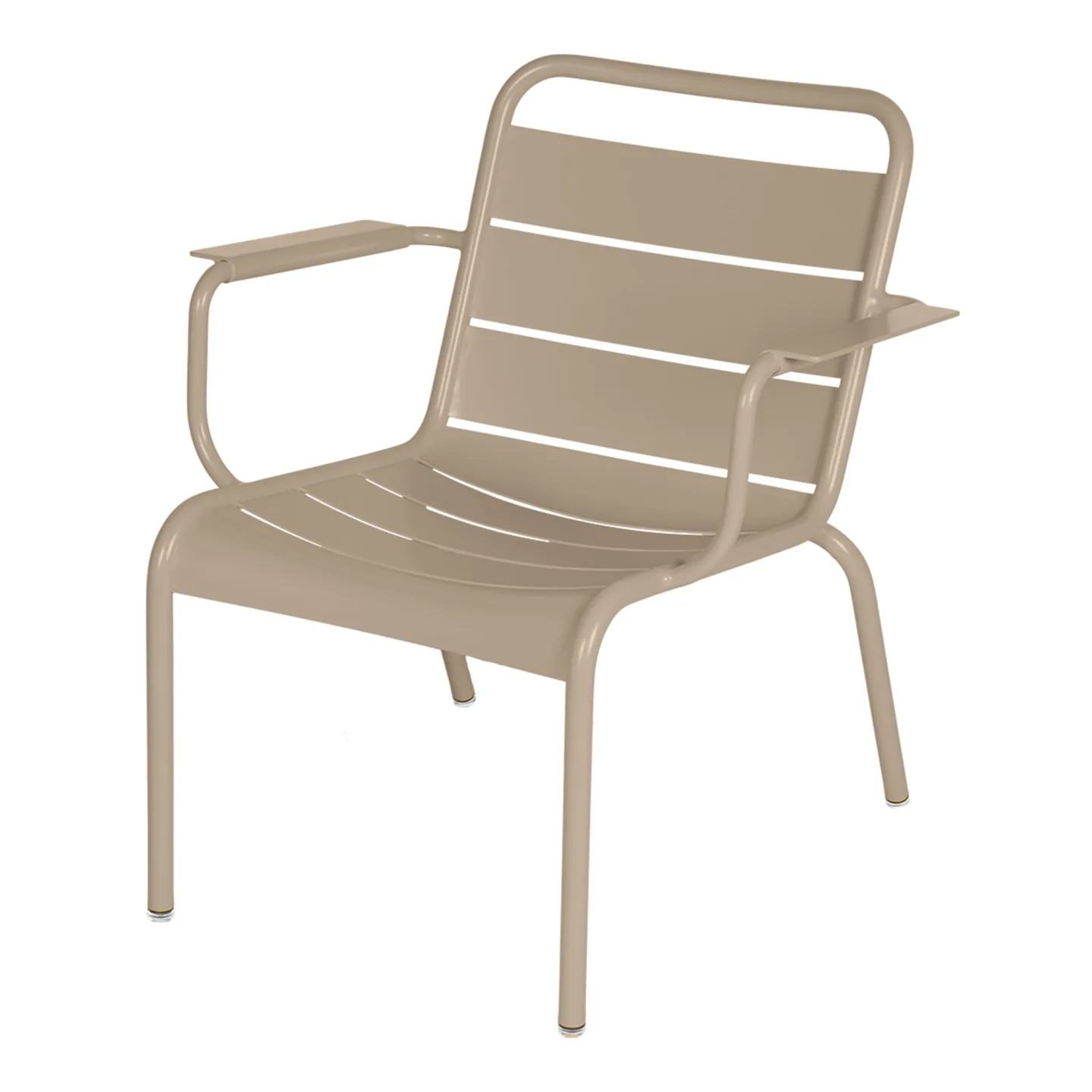 Fermob - Luxembourg Lounge Armchair Nutmeg 14 - Fåtöljer utomhus - Frédéric Sofia - Brun - Metall