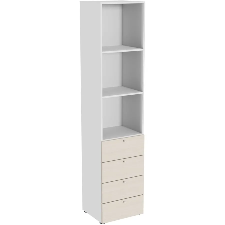 Regal Window weiss Holzwerkstoff B 41 cm H 179.7 cm - Möbel Konfigurator: Traummöbel individuell zusammenstellen