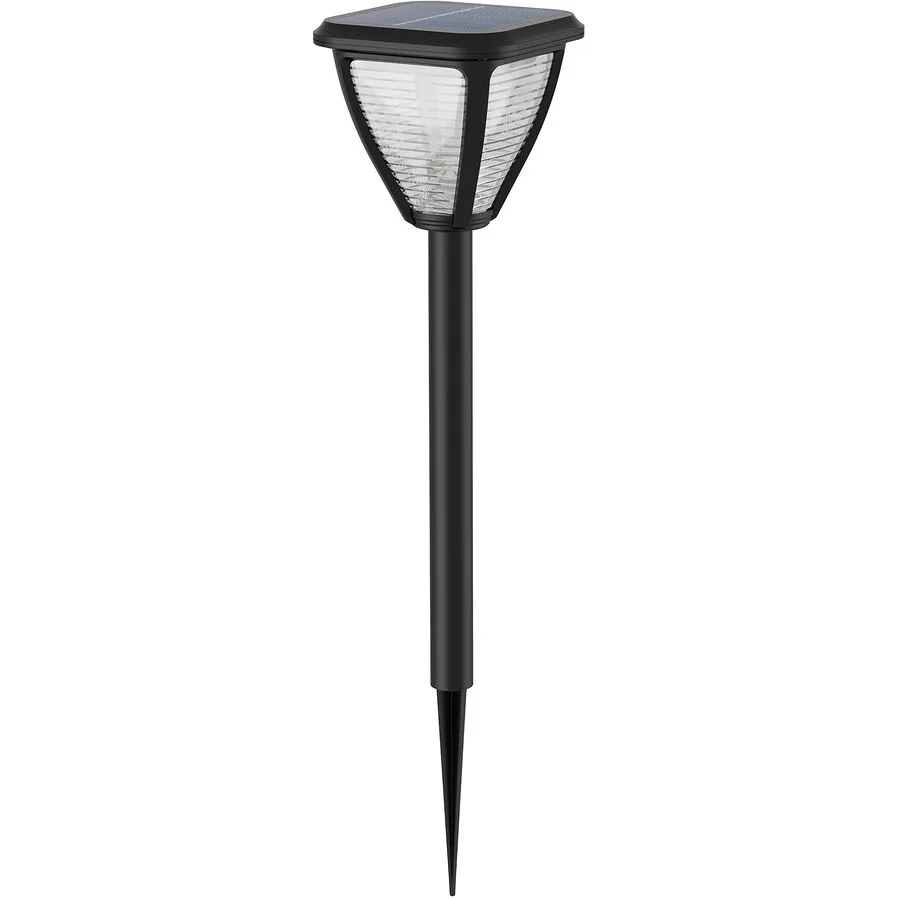 Solarlampe Philips Schwarz Kunststoff 13 cm 54 cm - LED - Lichtfarbe: Extra warmweiss - LED Energiesparlampen