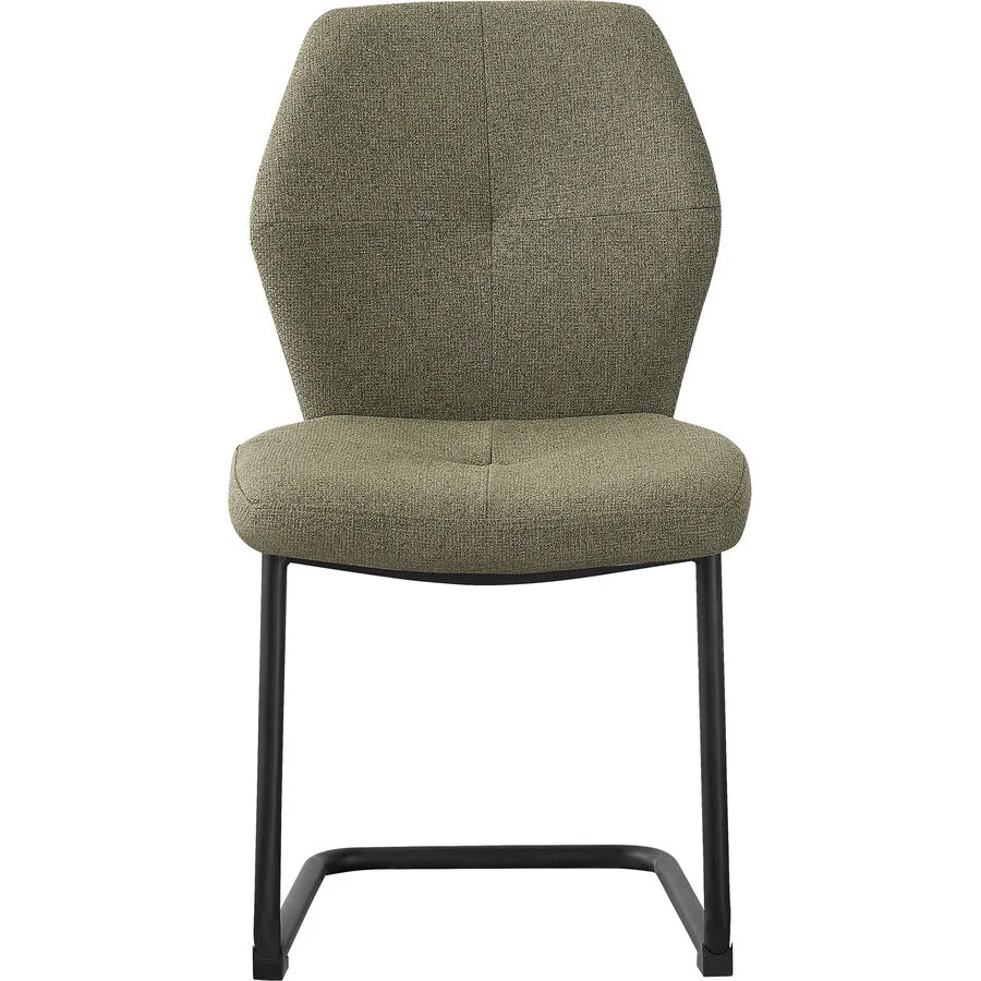 Stuhl Oslos grün Polyester