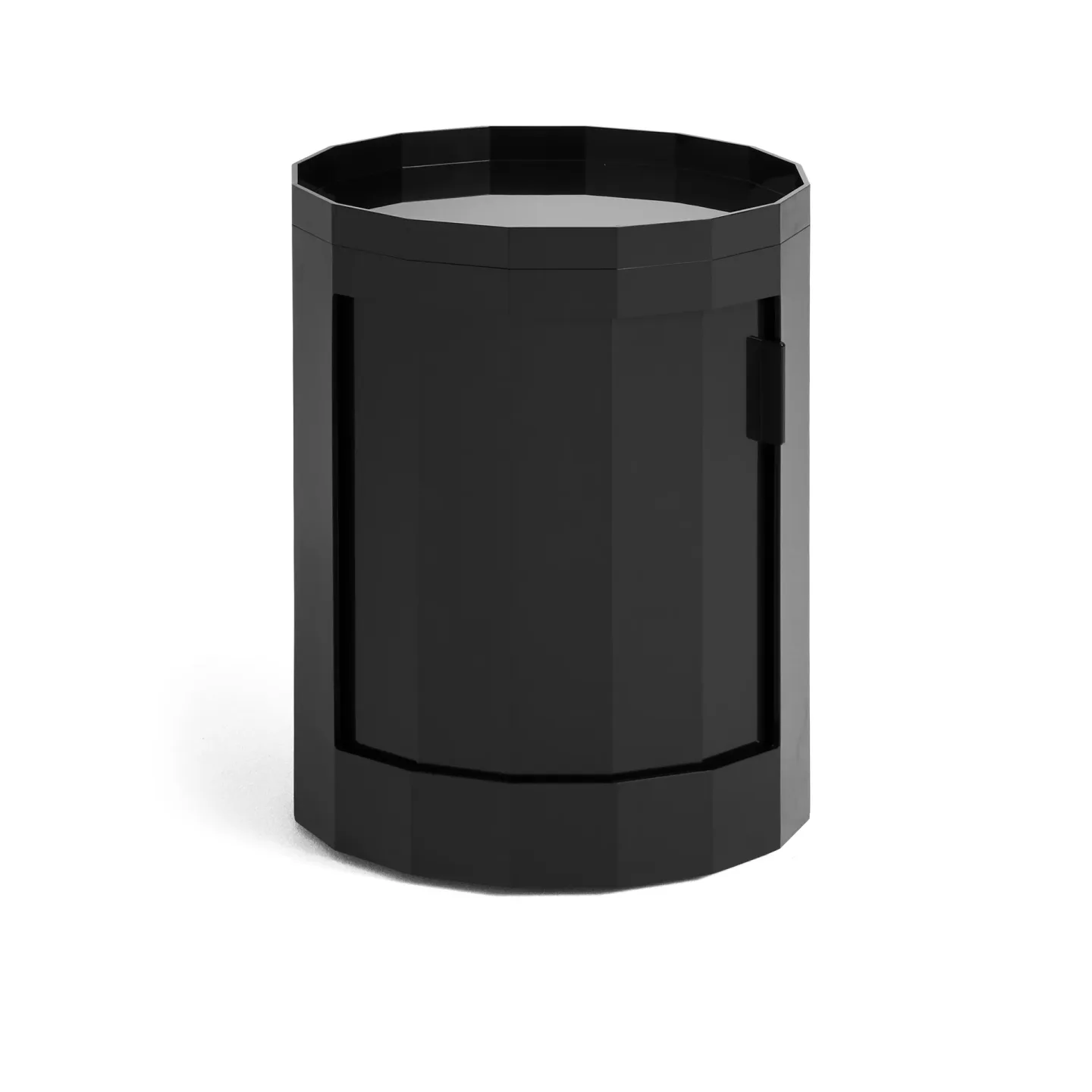 HAY Facet Cabinet 100 Beistelltisch Anthracite