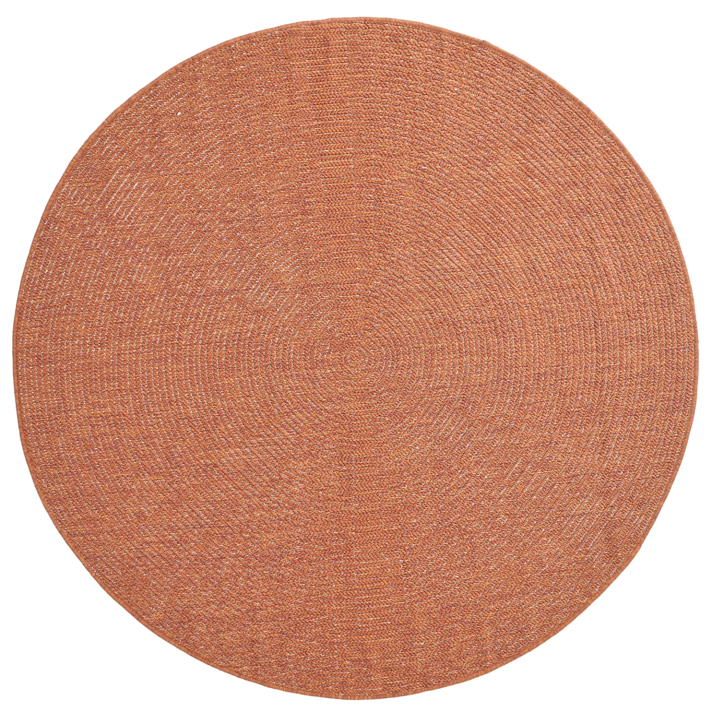 Rundt teppe - Indoor/Outdoor Arlo (oransje) (Størrelse: Ø 200 cm)