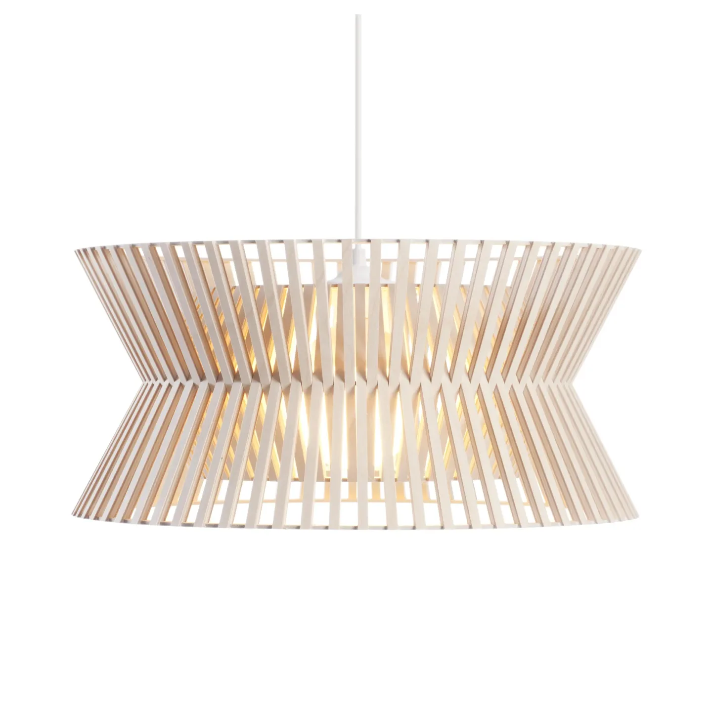 Secto Design Kontro 6000, taklampa natural birch