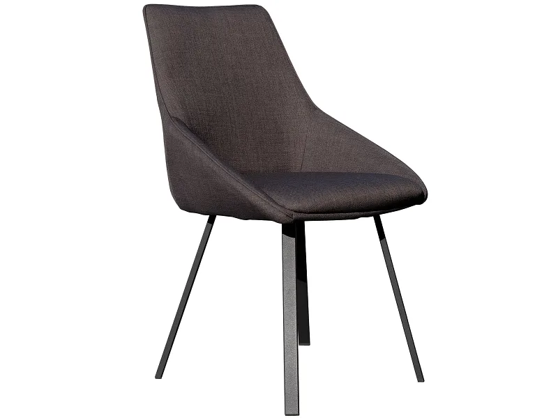 CIANN Stuhl BAXTER Stoff grau
