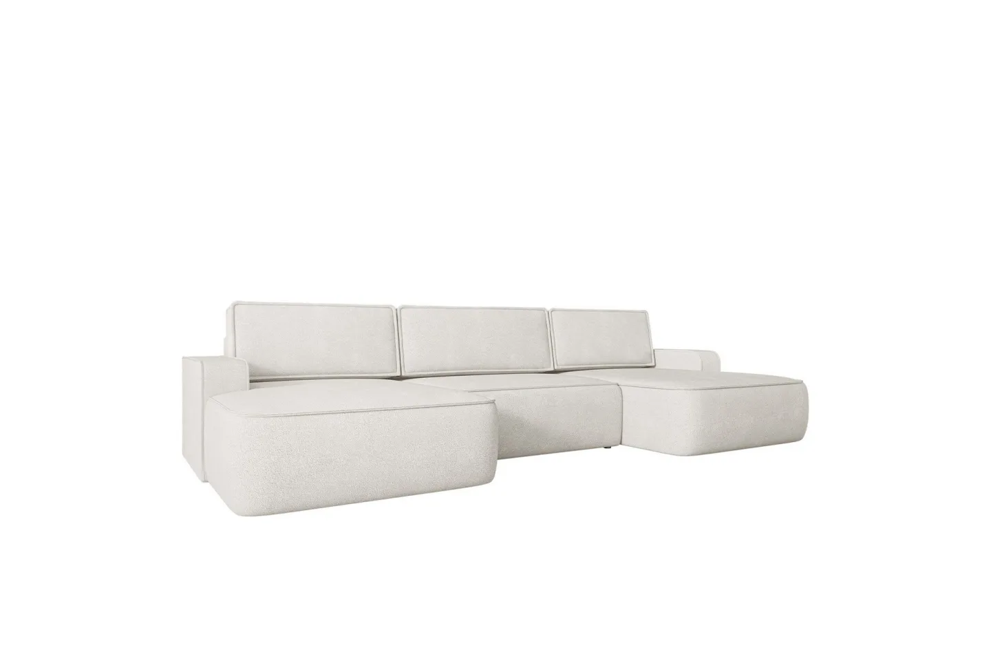 Avignon Bäddsoffa Dubbeldivan 5-sits - Vit