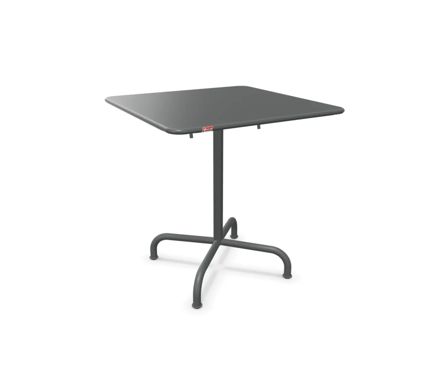 Schaffner Metall-Tisch Rigi Quadratisch Grau | Schubiger Möbel