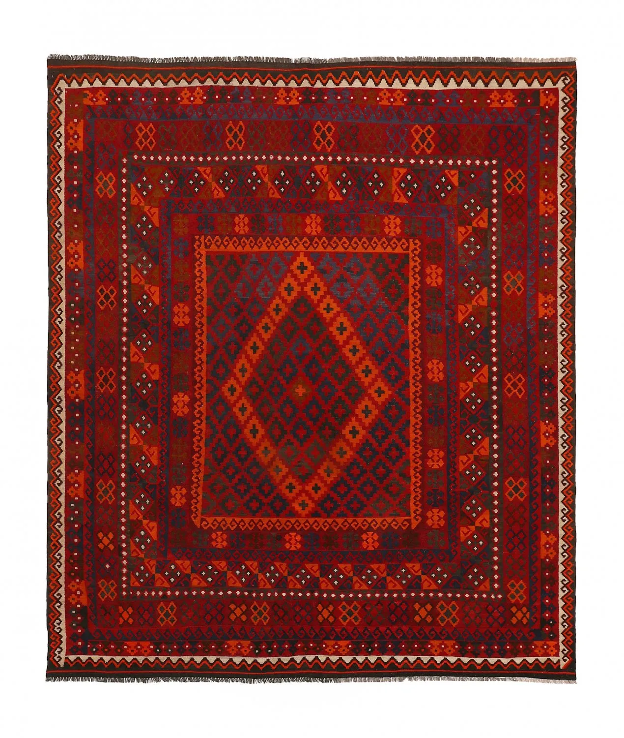 Orientalsk kelimteppe 294 x 253 cm (Størrelse: 294 x 253 cm)