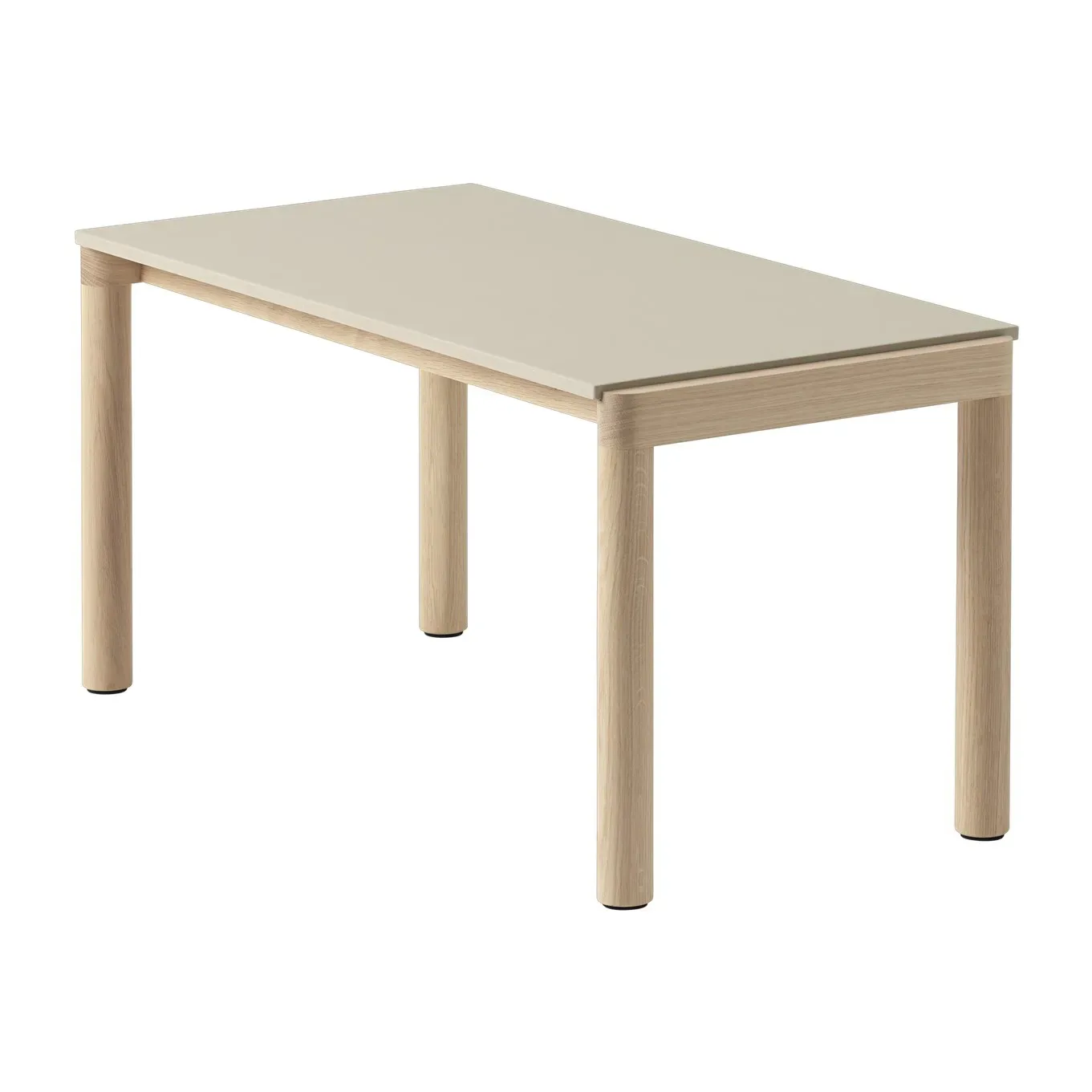 Muuto Couple 1 Plain Couchtisch 40 x 84 x 40cm Sand-oak