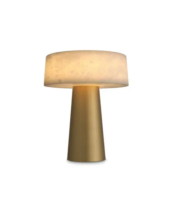Cinco Table Lamp Antique Brass