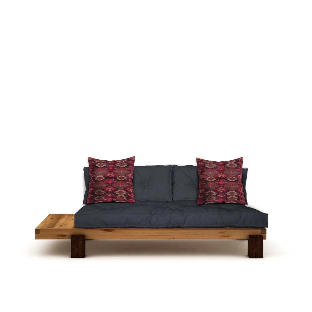 Fynros 2-sits Bäddsoffa - Natur/Antracit
